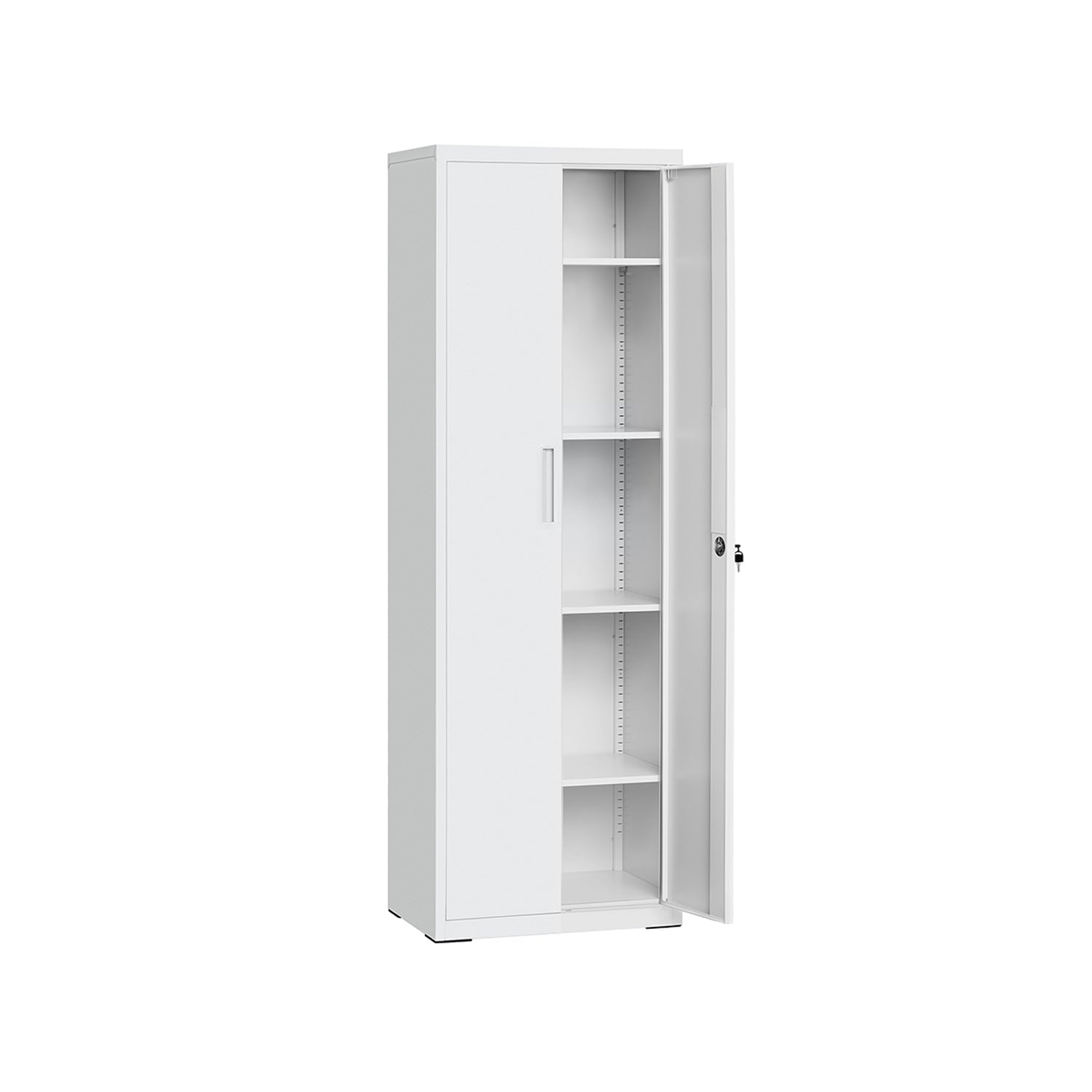 Archivschrank mit doppelten Türen und 5 Levels