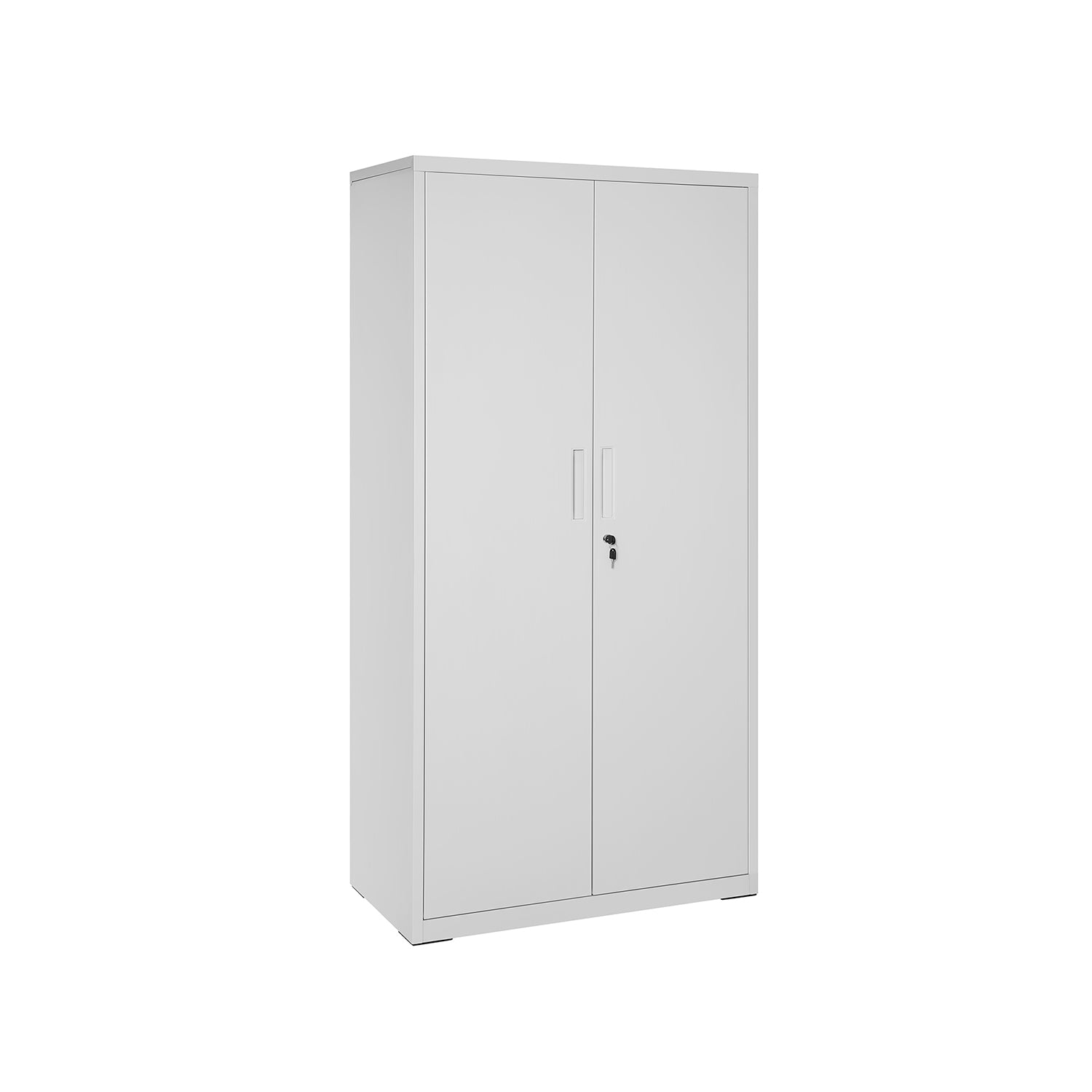 Archivschrank - Büroschrank - mit 2 Türen - Grau