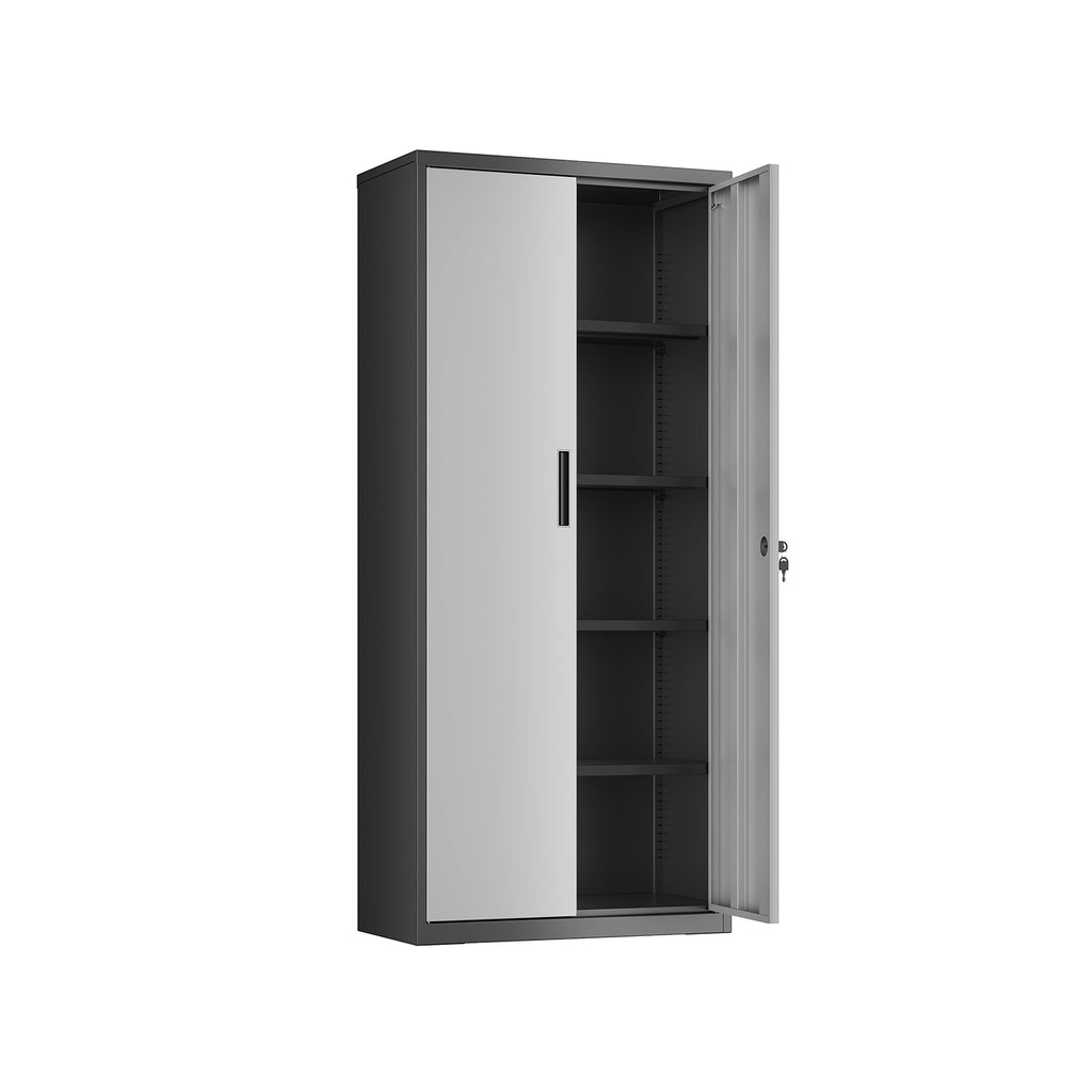 Archivschrank - 5 Level - mit einstellbaren Regalen