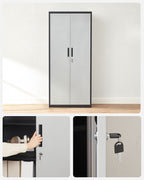 Archivschrank - 5 Level - mit einstellbaren Regalen