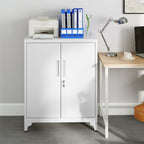 Archivschrank - Büroschrank mit 2 Türen, geräumiger Lagerschrank