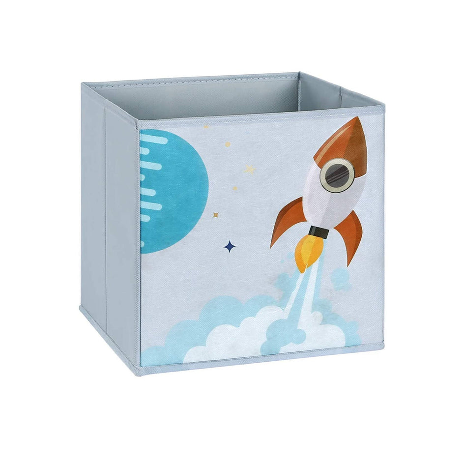 Organizer - Kinderzimmerschrank - Spielzeug und Buchspeicher - Weiß