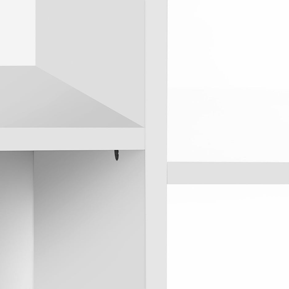 Organizer - Kinderzimmerschrank - Spielzeug und Buchspeicher - Weiß