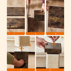 Kratzerpfosten - mit Spielzeug - Sisaltouw - 73 cm - Brown