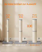 Xxl Kratzerpfosten für große Katzen, Taubengrau