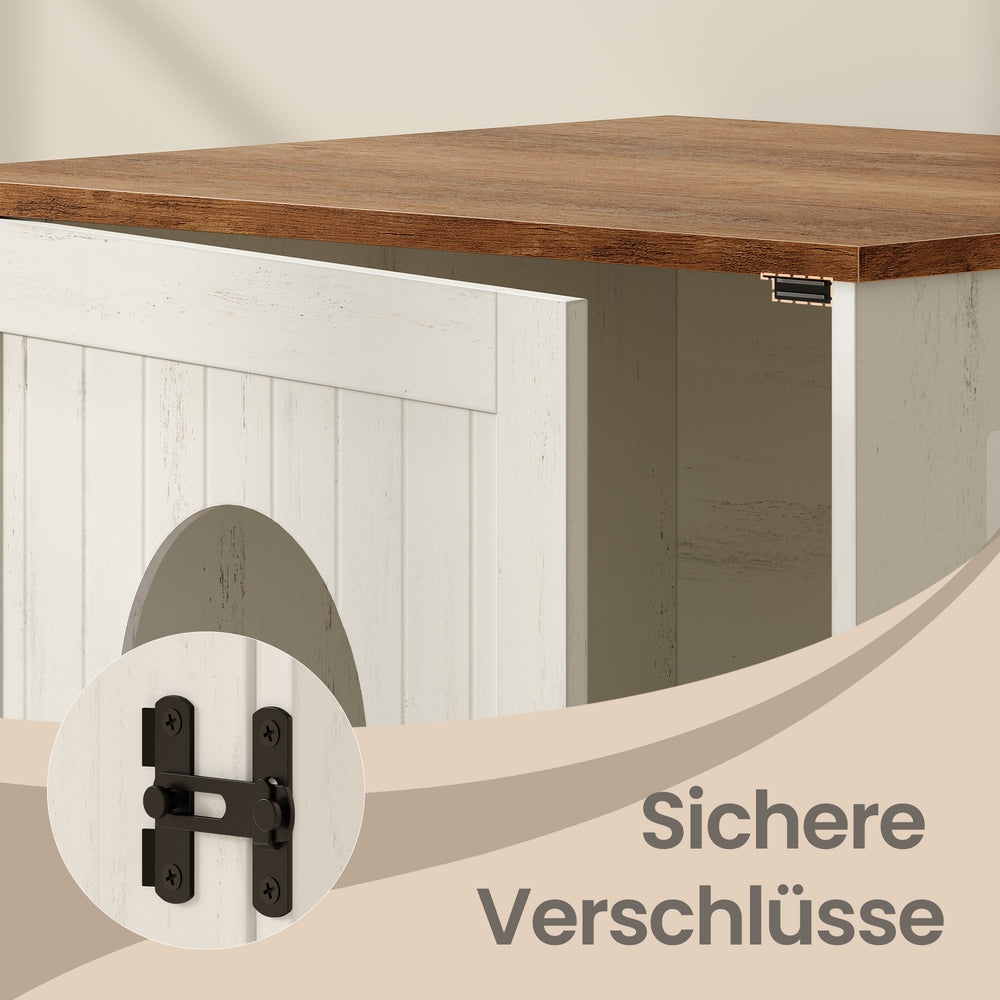Pedaalemmer - Met Softclose-deksel en Uitneembare Binnenemmer - Beige - 29,5 x 37,1 x 63 cm