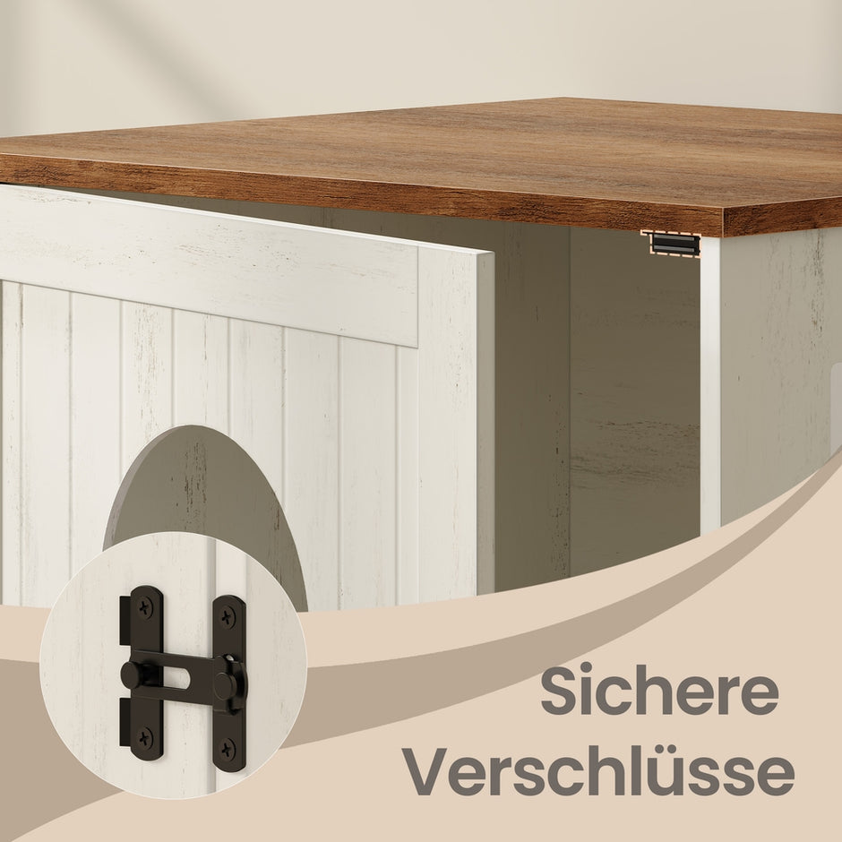 Pedaalemmer - Met Softclose-deksel en Uitneembare Binnenemmer - Beige - 29,5 x 37,1 x 63 cm