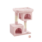 Kratzerpfosten - Katzenstange - Katzenhaus - hellgrau