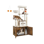 Kratzer nach 170 cm hoch mit Vintage Brown Cat Bakery