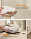 Krabpaal - 170 cm - Met Grot en Hangmat - Sisalpalen - Honingbruin-Vintage Wit