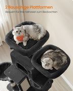 Großer Kratzer nach 206 cm hoher Multi-Level-Ink-Schwarz