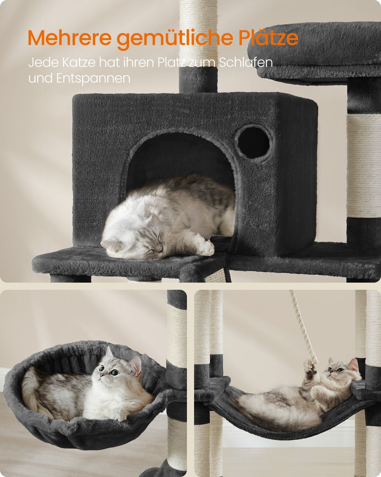 Großer Kratzer nach 206 cm hoher Multi-Level-Ink-Schwarz