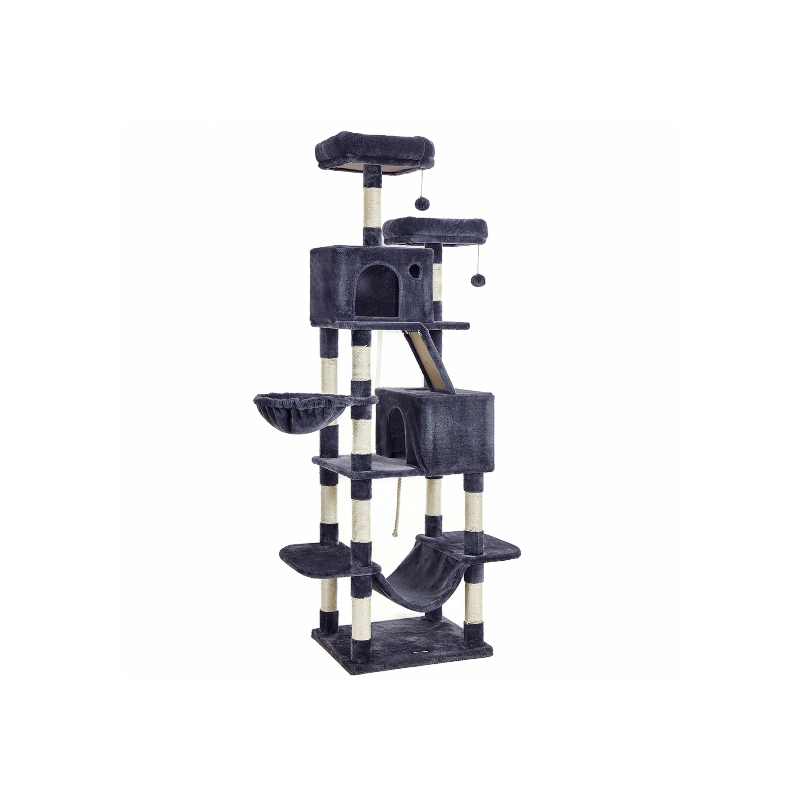 Großer Kratzer nach 206 cm hoher Multi-Level-Ink-Schwarz