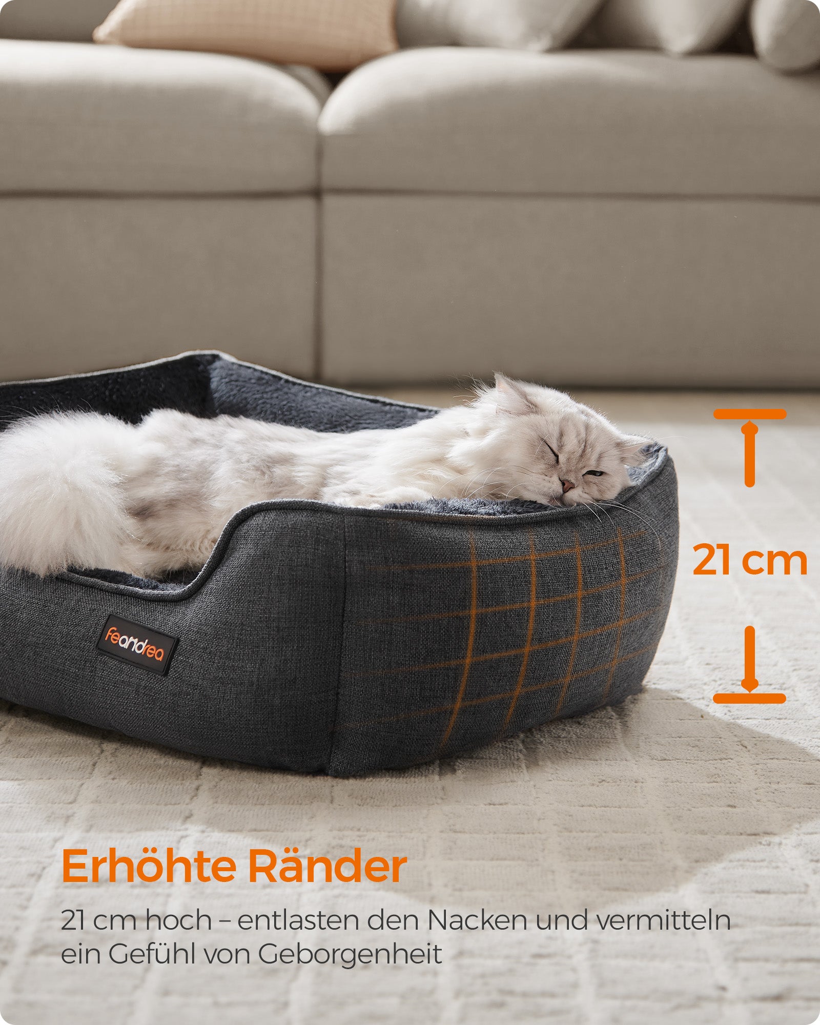 Hundekorb mit abnehmbar