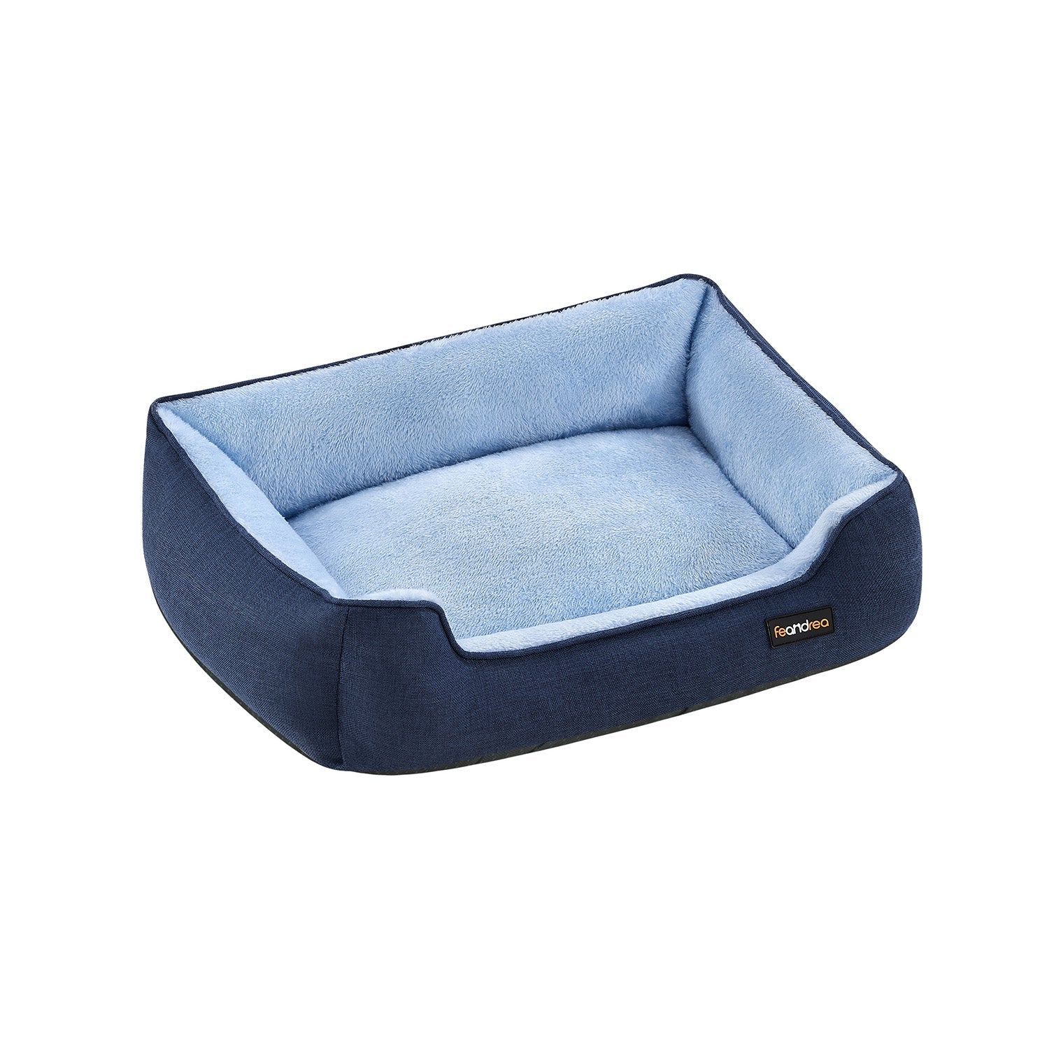 Hundebett - Leinen -Look - für kleine Hunde - Pastellrosa