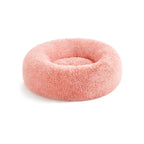 Katzenkorb - Waschbar - langer Plüsch - Pink