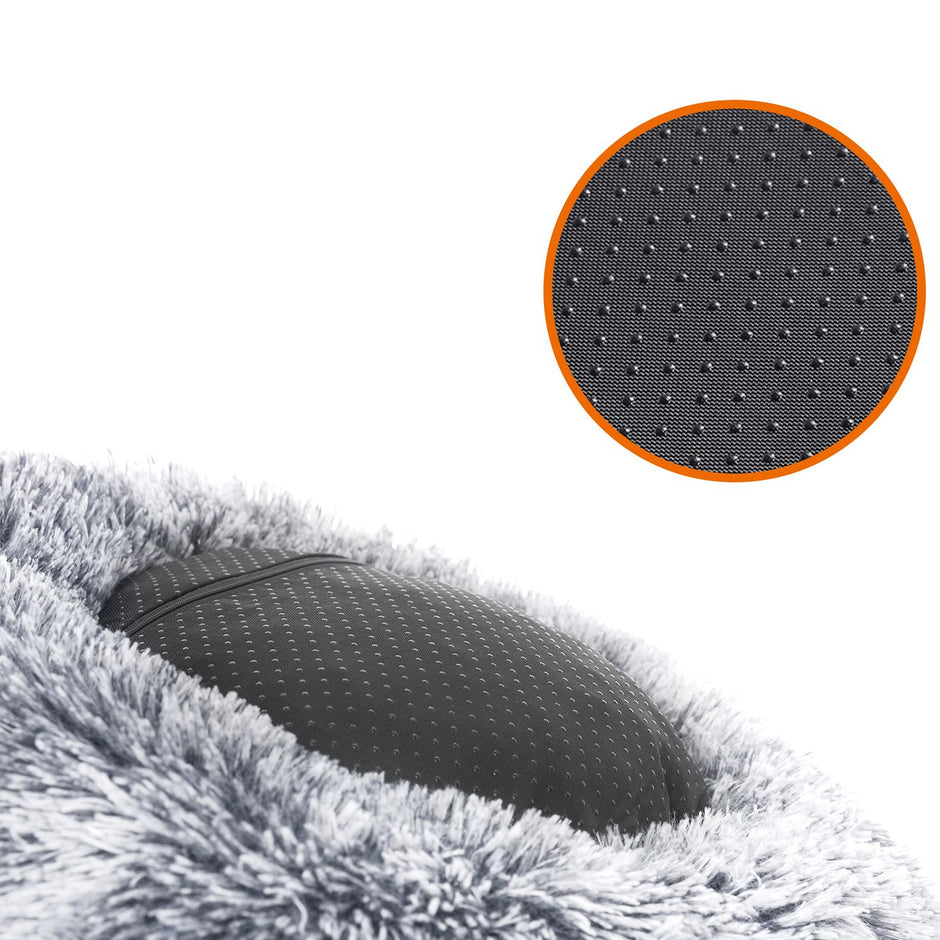 Hundebett - Ø 80 cm - sanft ausgekleidet - Modell 2