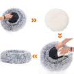 Hundebett - Ø 80 cm - sanft ausgekleidet - Modell 2
