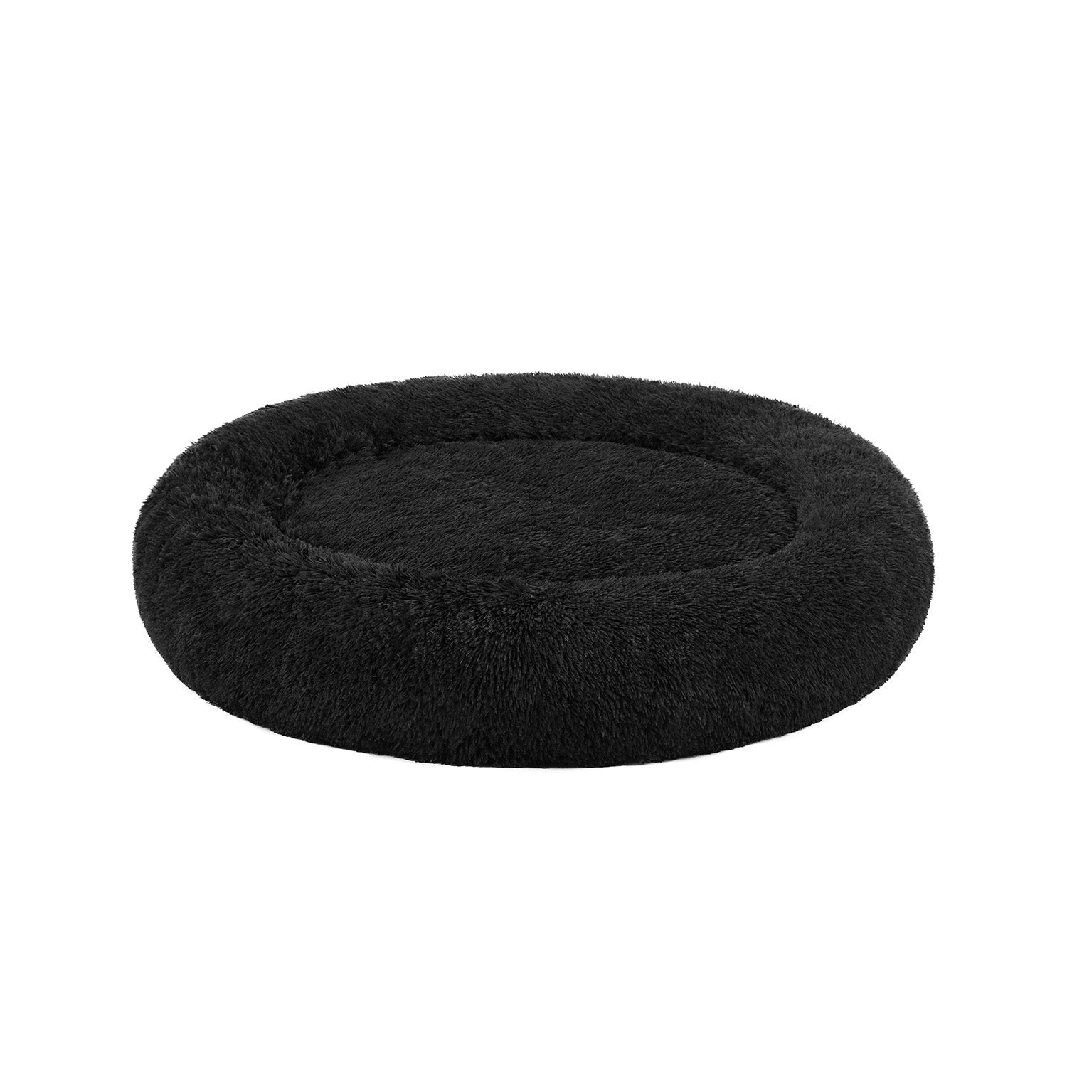 Hundkorb - flauschig und waschbar - Ø 120 cm - Pink