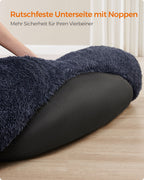 Hundebett - Abnehmbarer mittlerer Teil - Dunkelgrau