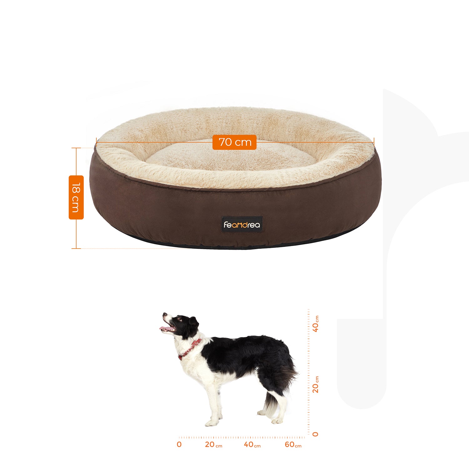 Katzenkorb - Donut -Form - Ø 70 cm