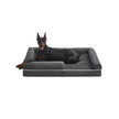 Hundebett - Dogsofa - 120 x 85 x 25 cm - abnehmbare und waschbare Abdeckung - Grau