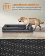 Orthopädisches Hundebett - Hundekissen mit weicher Füllung