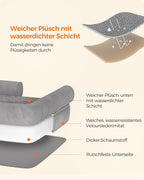 Orthopädisches Hundebett - Hundekissen - weiche Füllung - Dogsofa
