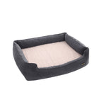 Orthopädisches Hundebett - 110 x 80 x 26 cm - schwarz