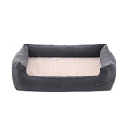 Orthopädisches Hundebett - 110 x 80 x 26 cm - schwarz