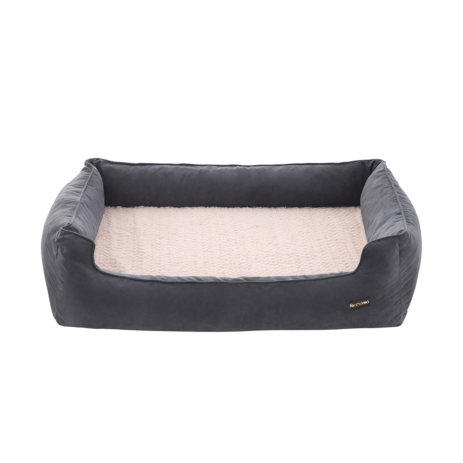Orthopädisches Hundebett - 110 x 80 x 26 cm - schwarz