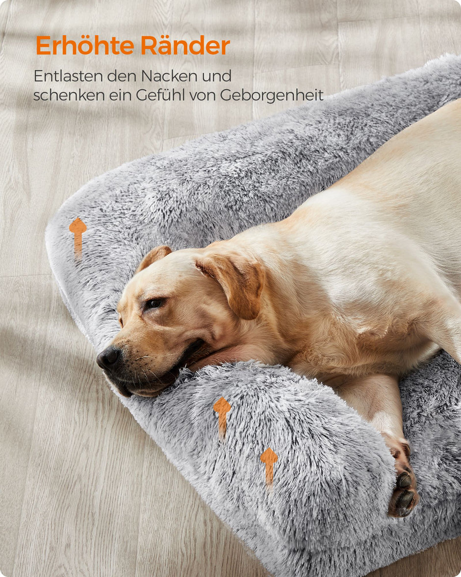 Hundepolstergröße xxl abnehmbar und waschbar Ombré Grey