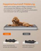 Orthopädisches Hundebett 76 x 51 x 8 cm Größe m