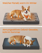 Orthopädisches Hundebett 91 x 68 x 8 cm Größe l