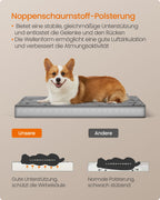 Orthopädisches Hundebett 91 x 68 x 8 cm Größe l