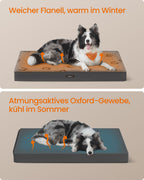 Orthopädisches Hundebett 105 x 73 x 10 cm Größe xl