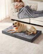 Orthopädisches Hundebett 120 x 74 x 10 cm Größe xxl