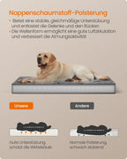 Orthopädisches Hundebett 120 x 74 x 10 cm Größe xxl