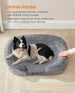 Hundebett - Stehende Grenzen - 91 x 68 x 18 cm - hellgrau
