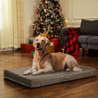 Orthopädisches Hund Kissen - 120 x 80 x 10 cm - braun
