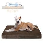 Orthopädisches Hund Kissen - 120 x 80 x 10 cm - braun