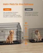 Hondenkooi – Opvouwbaar – Dubbele Deur – Voor Grote Honden