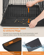 Hondenkooi – Opvouwbaar – Dubbele Deur – Voor Grote Honden