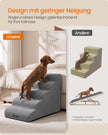 Hondentrap – 5 Treden – Schuim – Waterdicht en Antislip – Duifgrijs