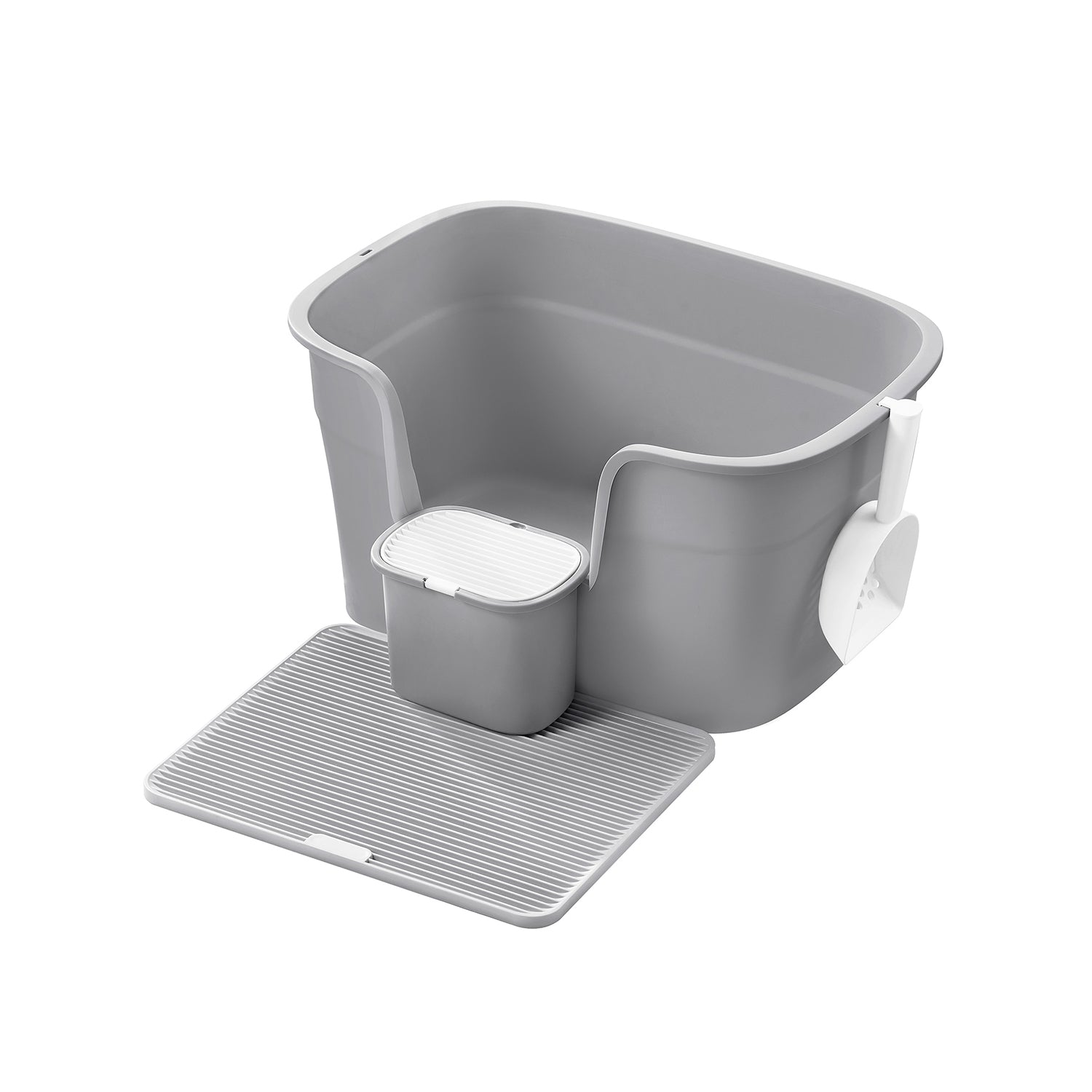 Hohe Seitenwanddrüsenbox, Taube grau