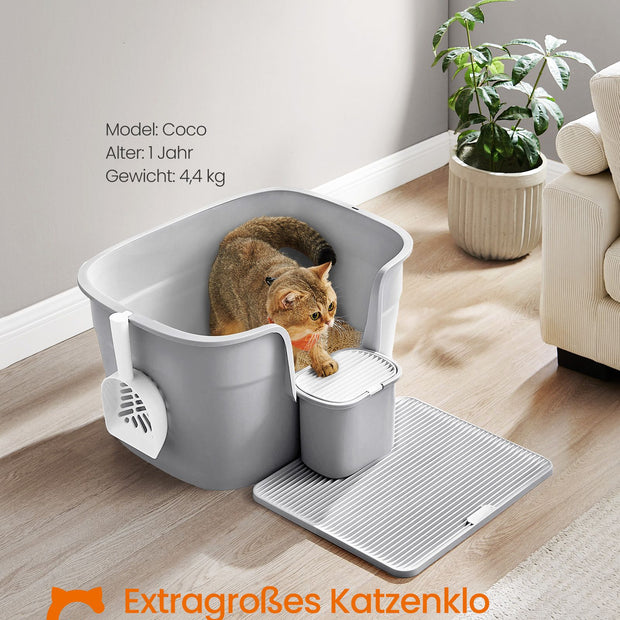 Hohe Seitenwanddrüsenbox, Taube grau