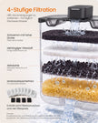 Kattenfontein - 4,5 Liter - Fluisterstil - 12 Filters - Wit