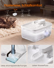 Kattenfontein - 4,5 Liter - Fluisterstil - 12 Filters - Wit