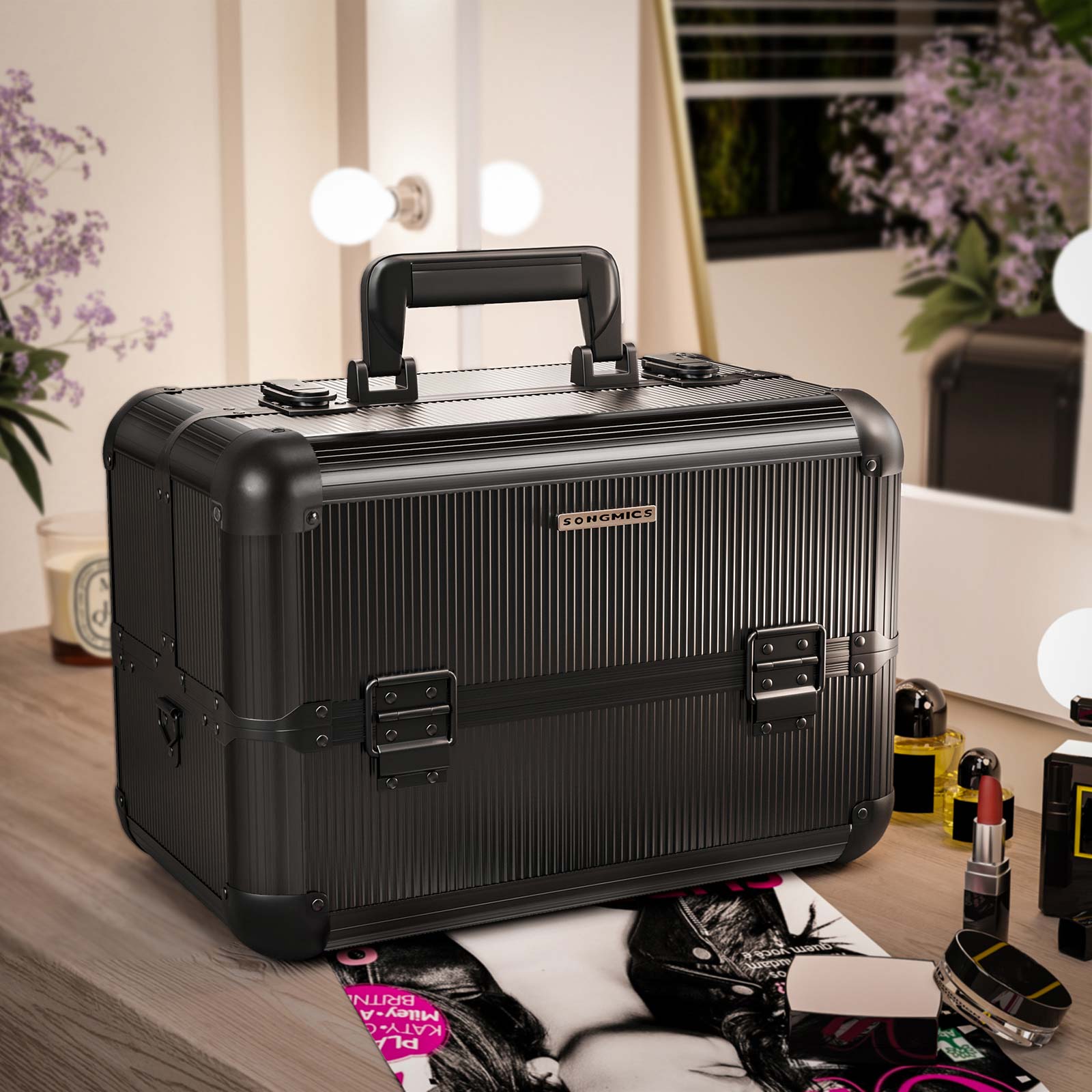 Make-up Case-Professional-Black