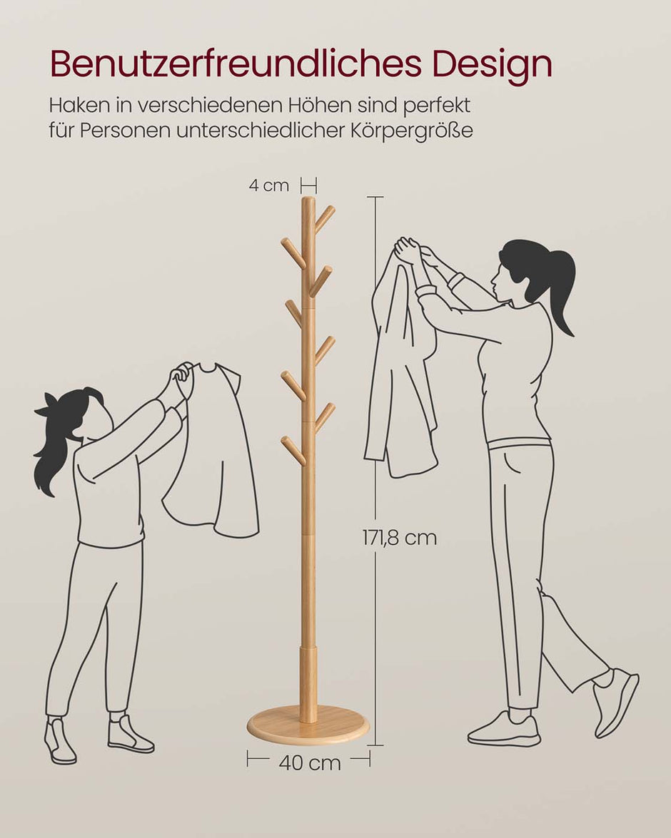 Garderobekast met haken – Wolkenwit – 40 kg draagvermogen – 3 planken
